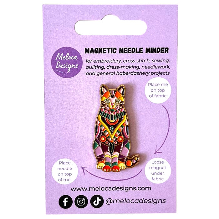 Mandala Cat Needleminder