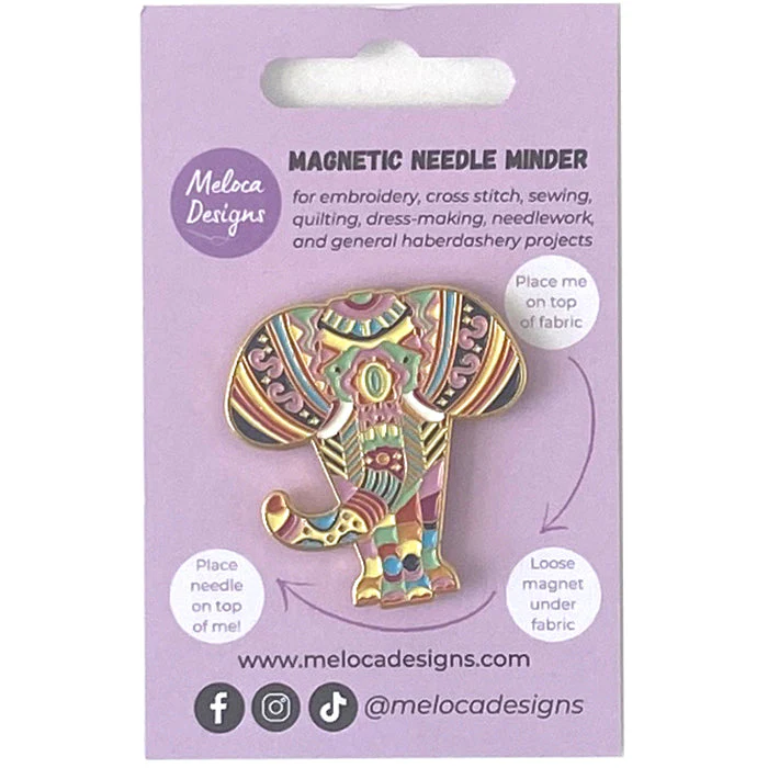 Mandala Elephant Needleminder