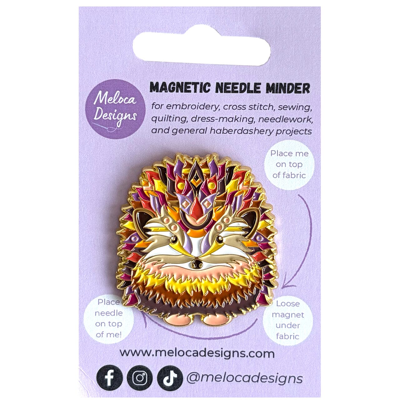 Mandala Hedgehog Needleminder