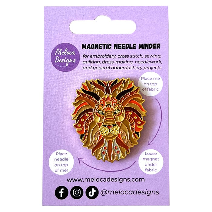 Mandala Lion Needleminder