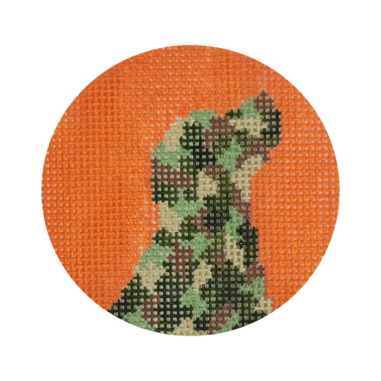 Man's Best Friend Camo Dog Round
