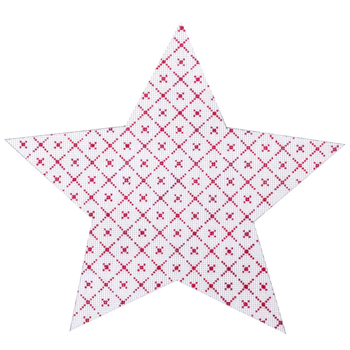 Mara's Tree Topper Star 10" Pink