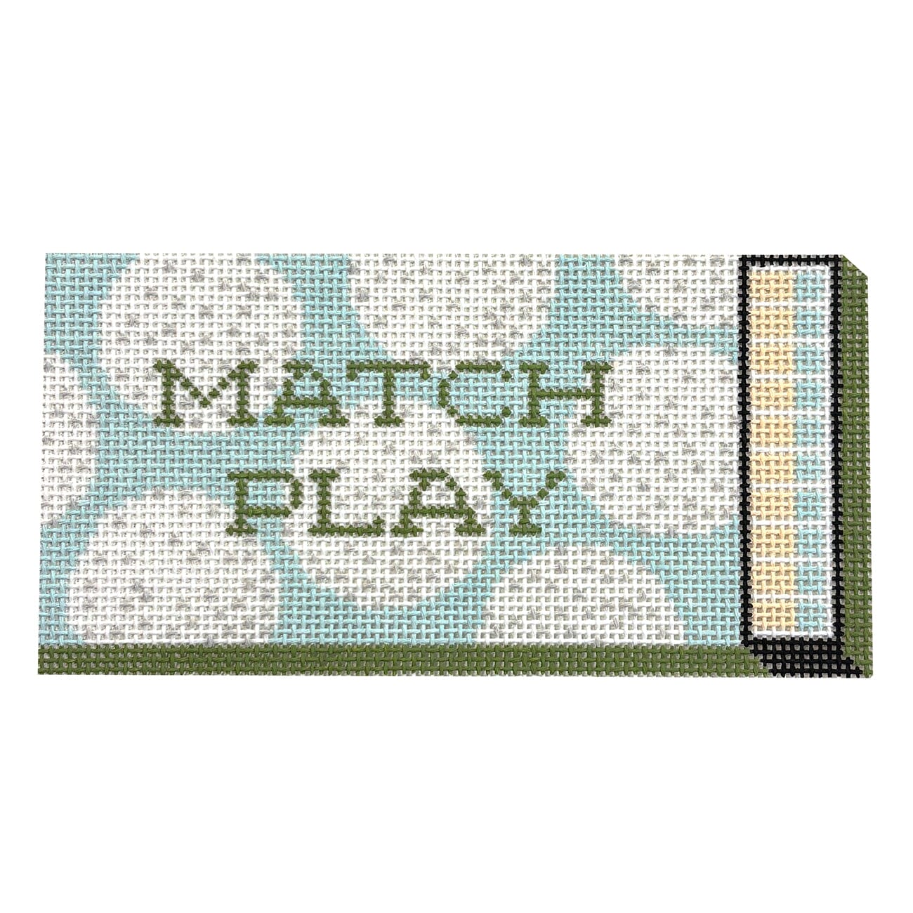 Match Play - Golf Matchbook Ornament, ABC + Spruce Street
