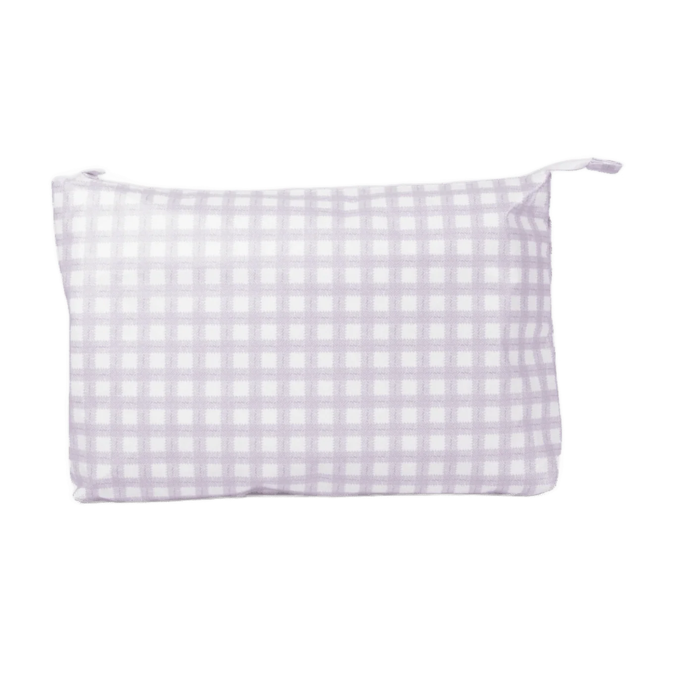 Large Stash Bag 13x9 - Lilac Gingham