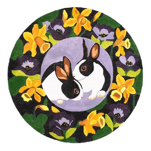 Double Bunny Wreath