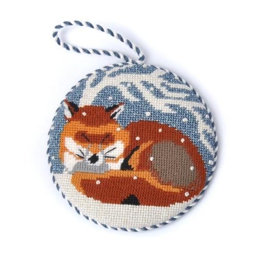 Sleeping Fox Ornament