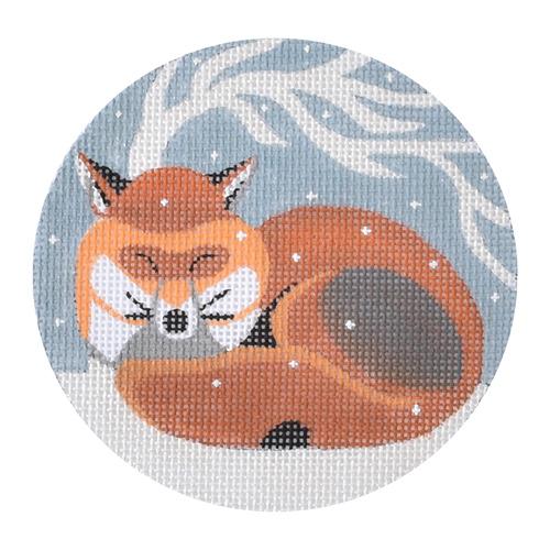 Sleeping Fox Ornament - Image 2