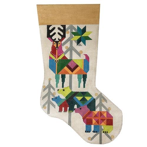 Abstract Reindeer Stocking
