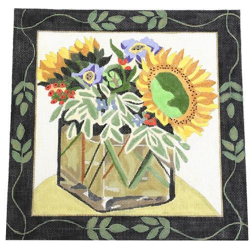 Sunflowers in Vase