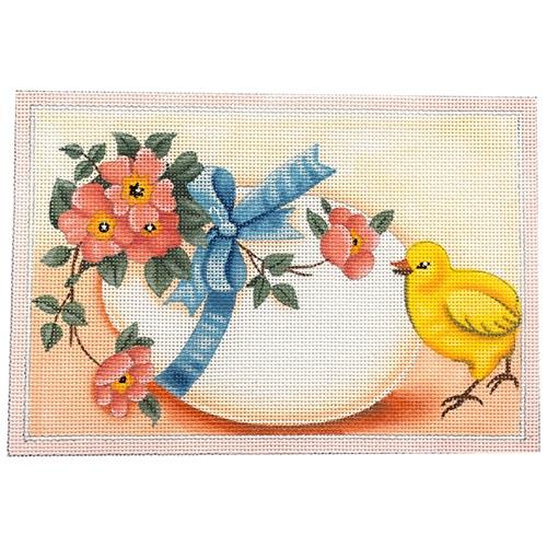 Easter Egg with Chick