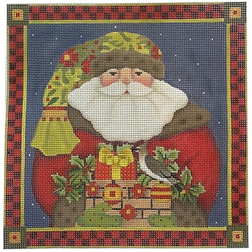 Forest Santa 10" Square