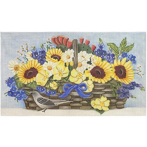 Sunflower Basket