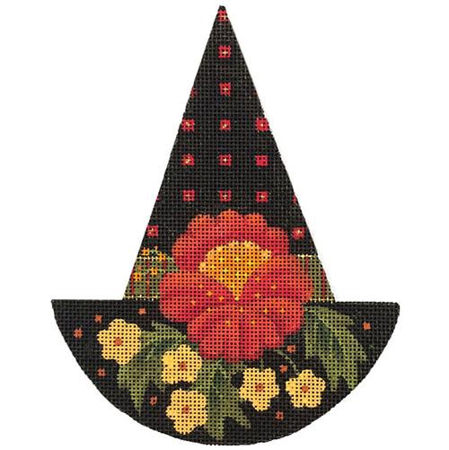 Witch Hat - Big Red Flower