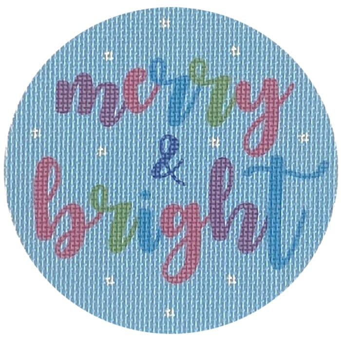 Merry & Bright - Blue and White