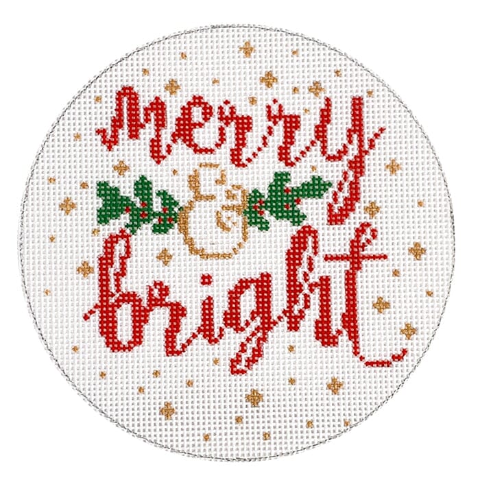 Merry & Bright Holly Ornament