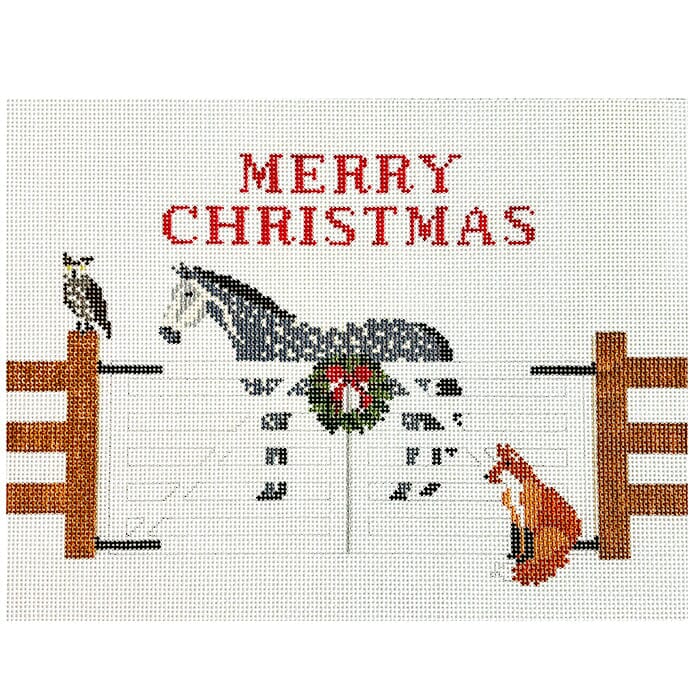 Merry Christmas Paddock Gate