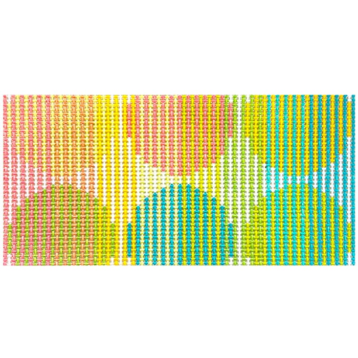 Mimi Graphic Insert 3x6 - Pinks & Greens