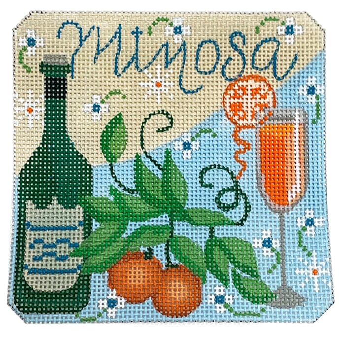Mimosa Cocktail Coaster