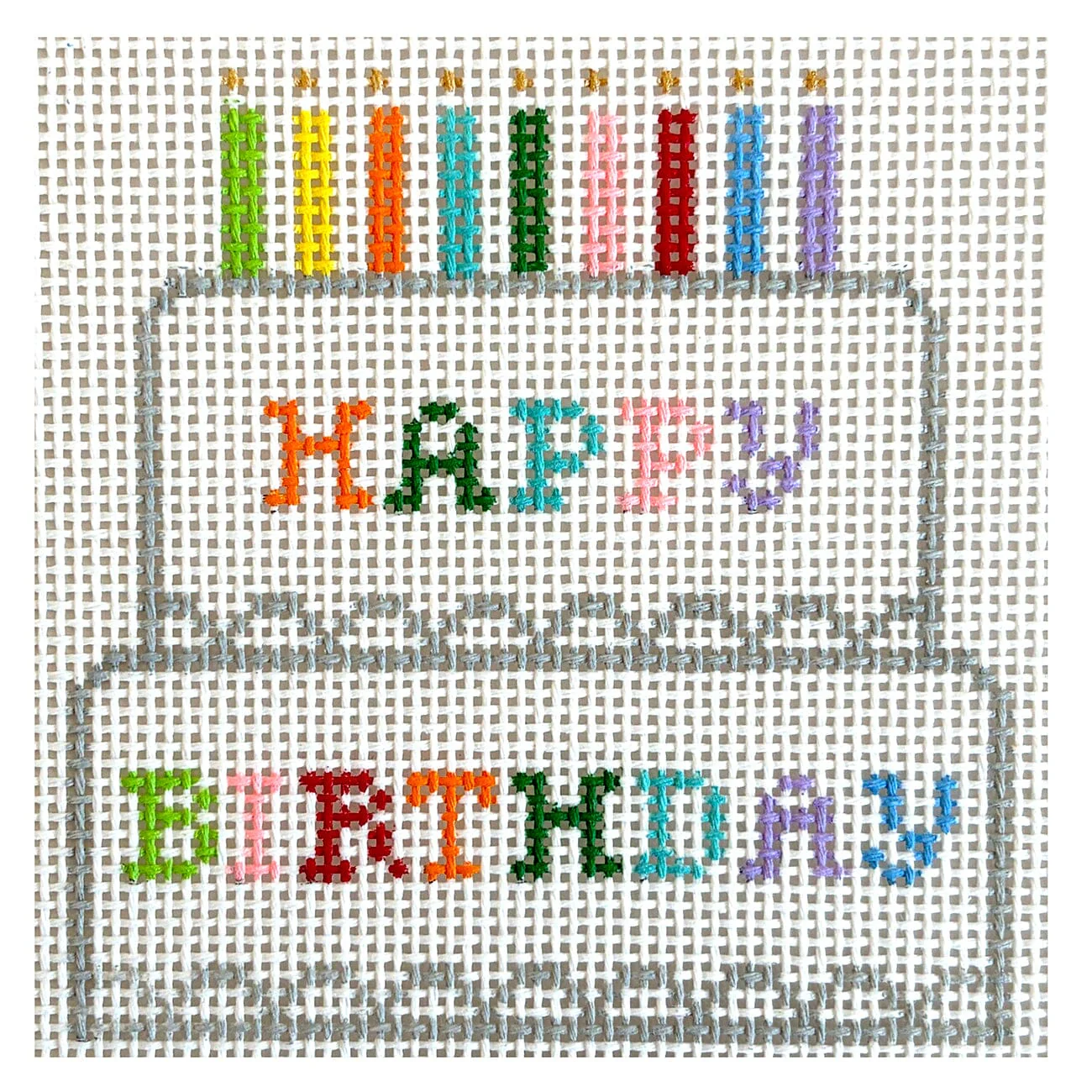 Mini Cake - Happy Birthday 4x4