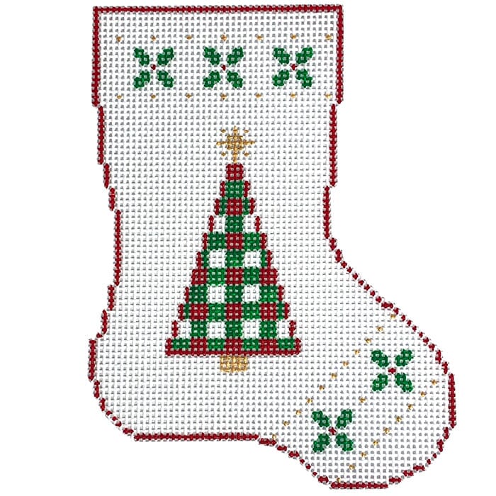 MINI Christmas Stocking-RedGreen