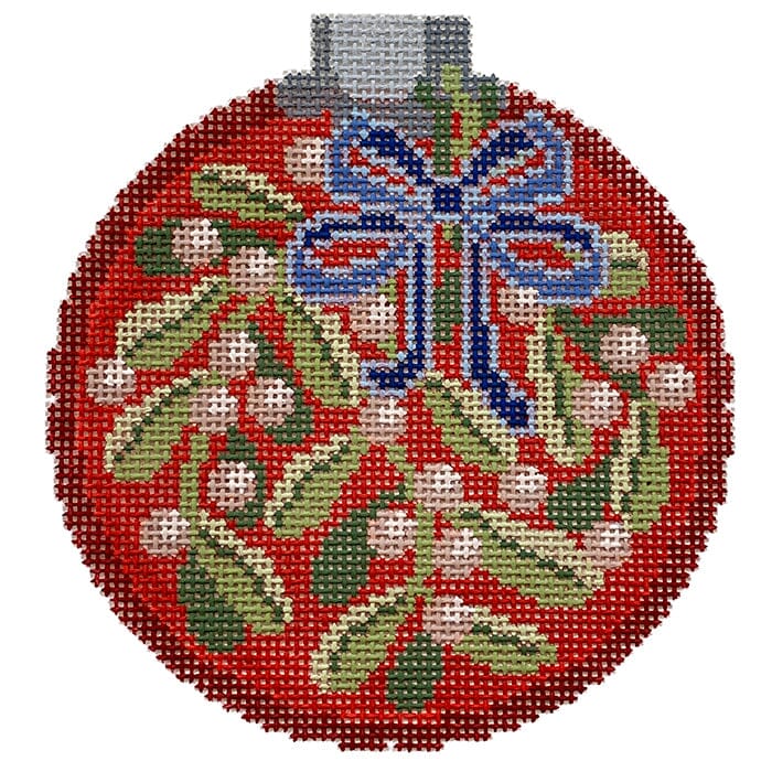Mistletoe Ornament Red