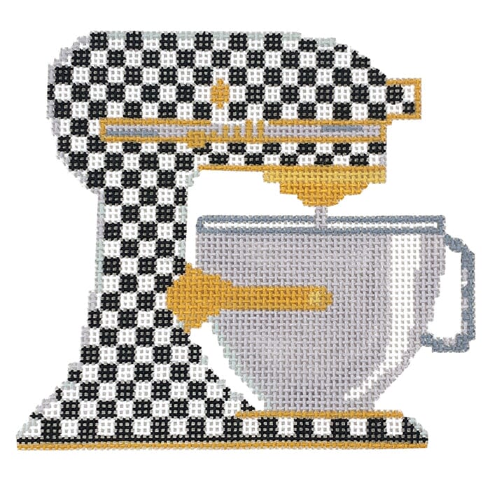 Mixer - Black & White Check