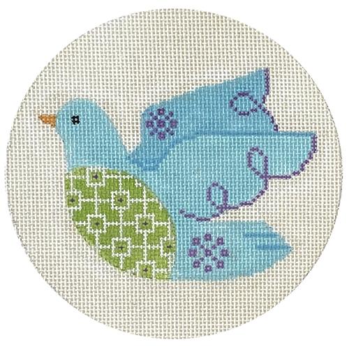 Mod Bird - Dove Ornament
