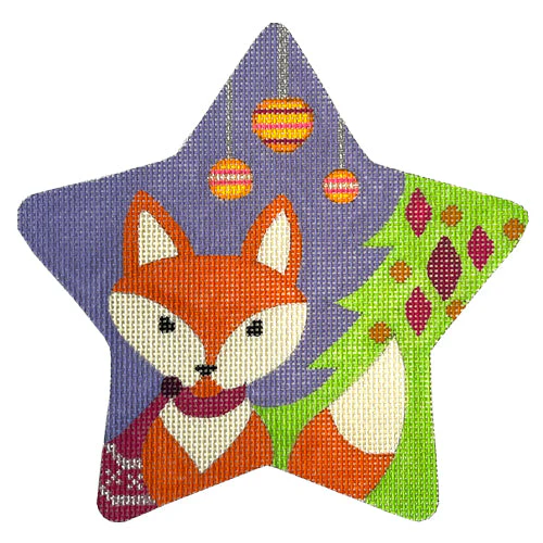Mod Fox Star - Bright Colors
