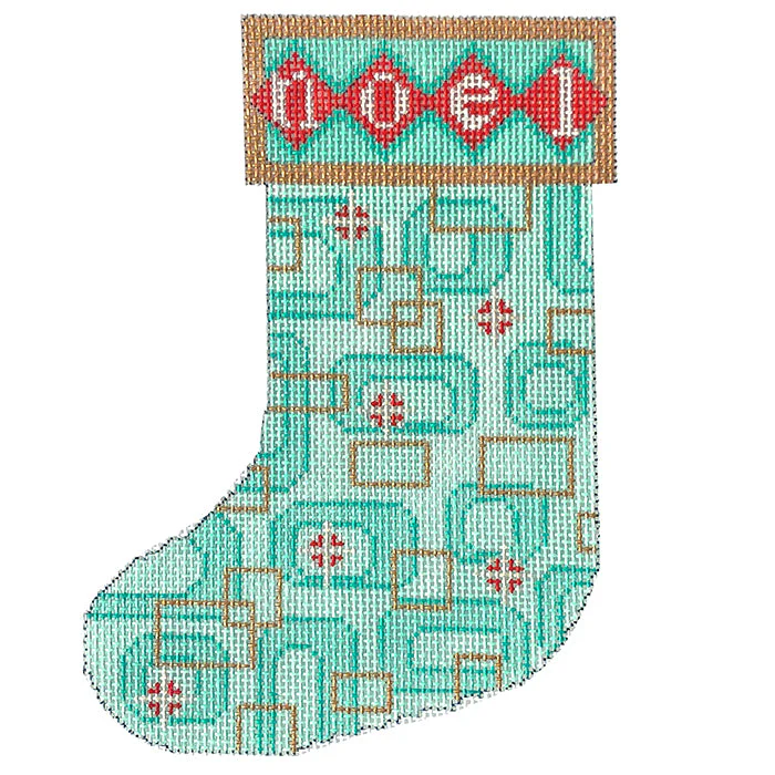 Mod Noel Mini Sock
