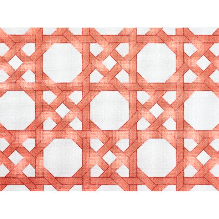 Modern Caning - Orange on White