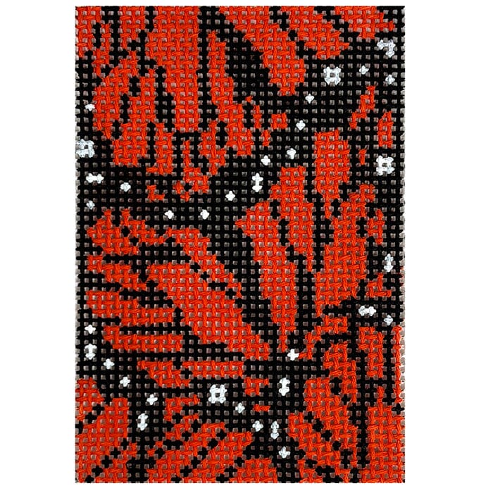 Monarch Luggage Tag 2x3