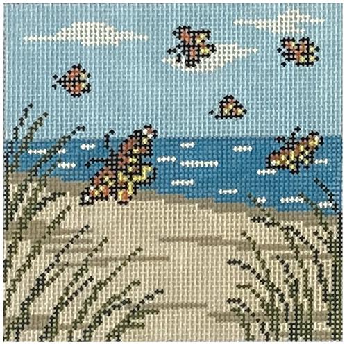 Monarch Butterly Beach Coaster