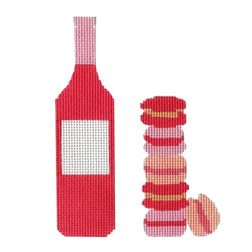 Rosé and Macarons