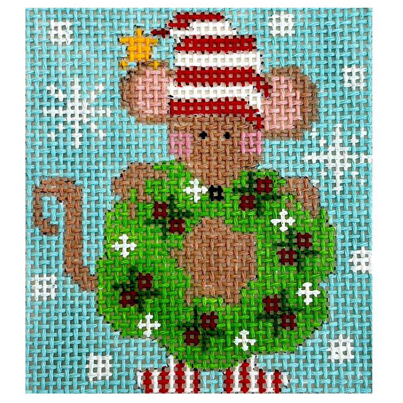 Mouse Ornament- Wreath