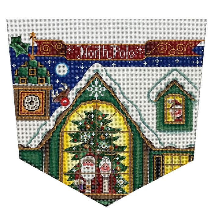 Mr. and Mrs. Claus Stocking Cuff on 13