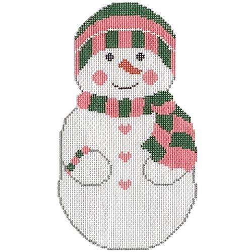 Mrs. Frosty Ornament