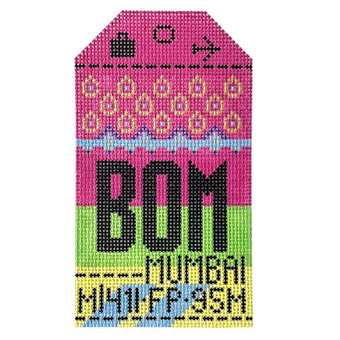 Mumbai BOM Travel Tag