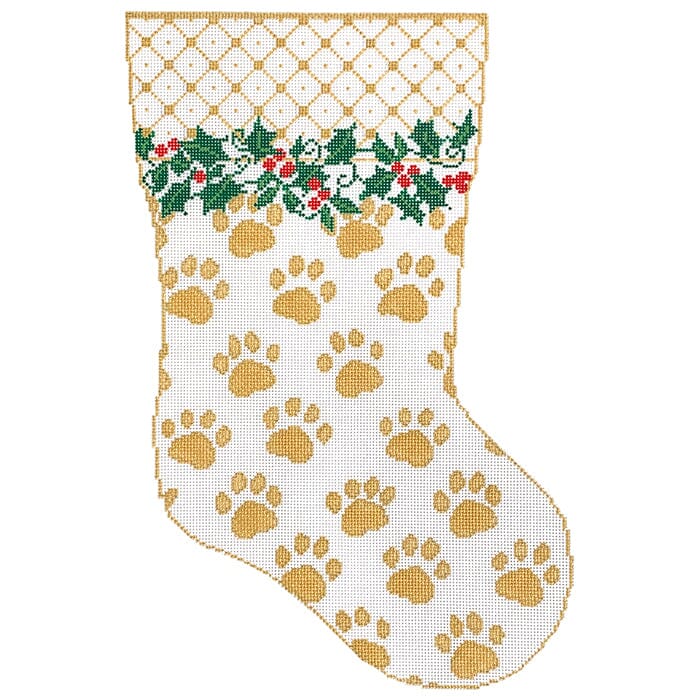 My Best Friend's Mid-Size Stocking - Gold on 13