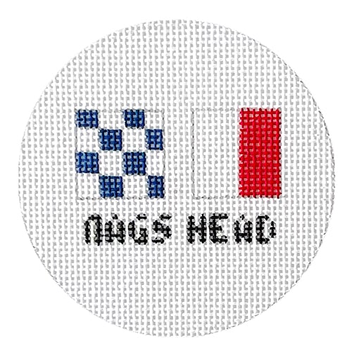 Nags Head Nautical Flags Ornament