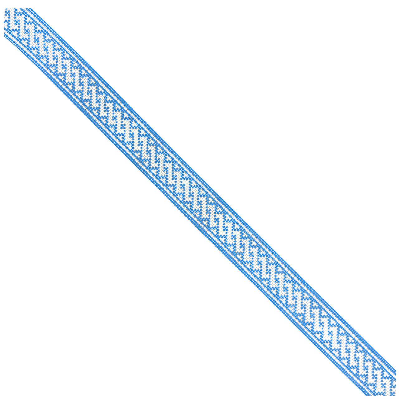 Nantucket Braid Belt - Delft Blue