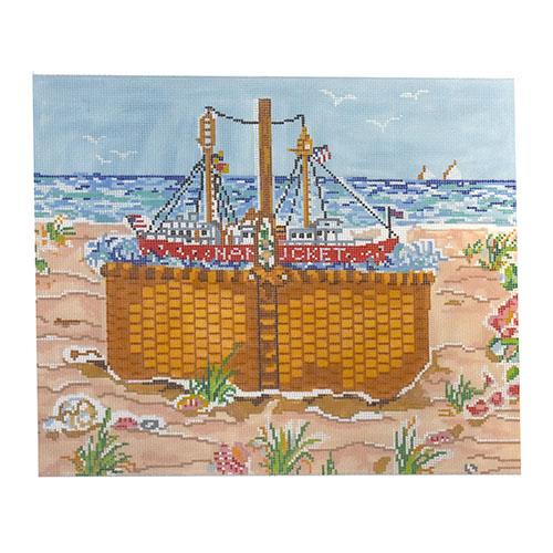 Nantucket Sailing Basket