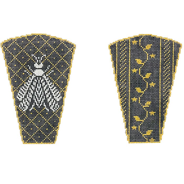Napoleon's Bee Scissor Case - Black & Gold