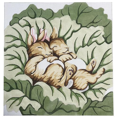 Napping Bunnies Pillow