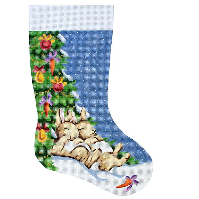 Napping Bunnies Stocking