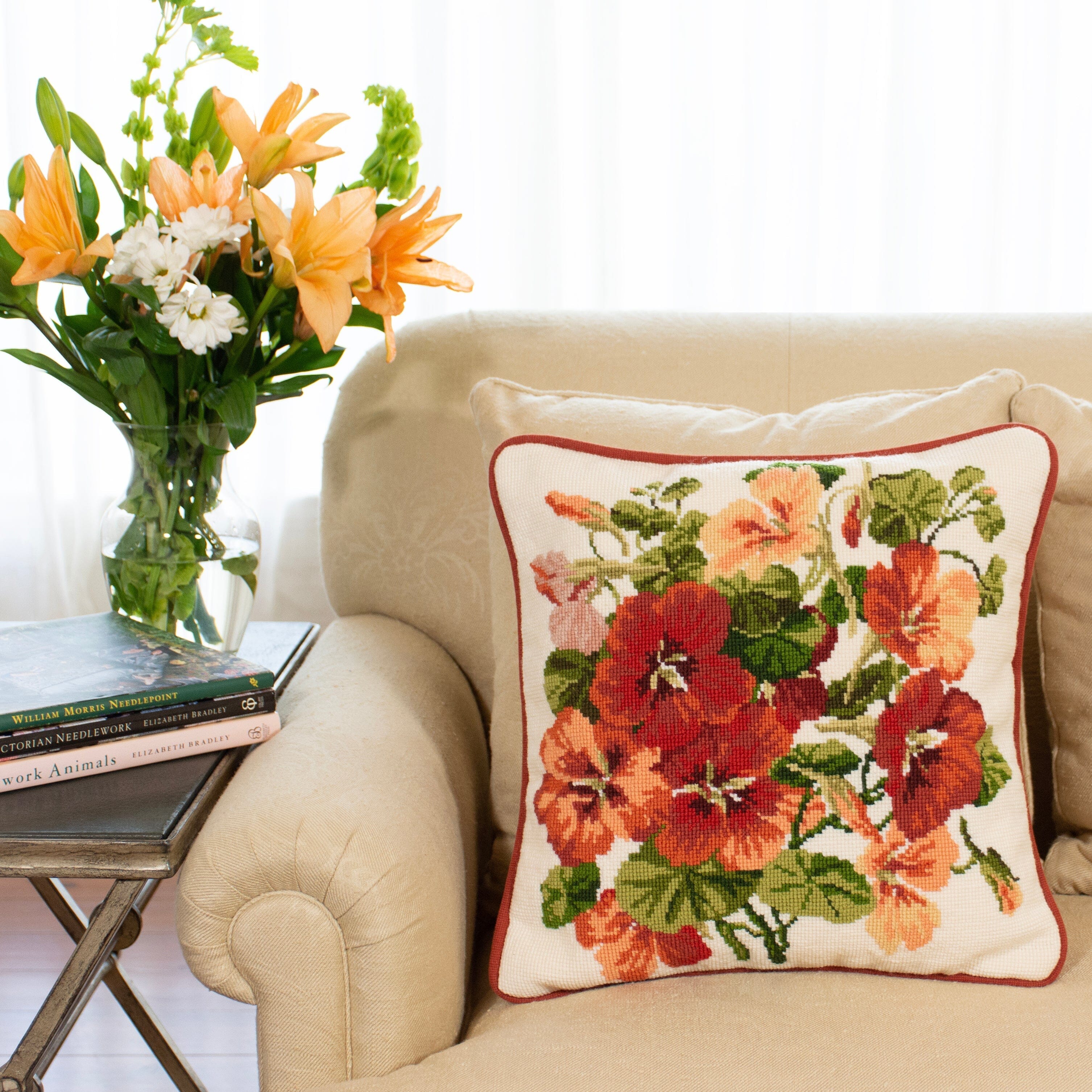 Nasturtium Needlepoint Kit - Image 12