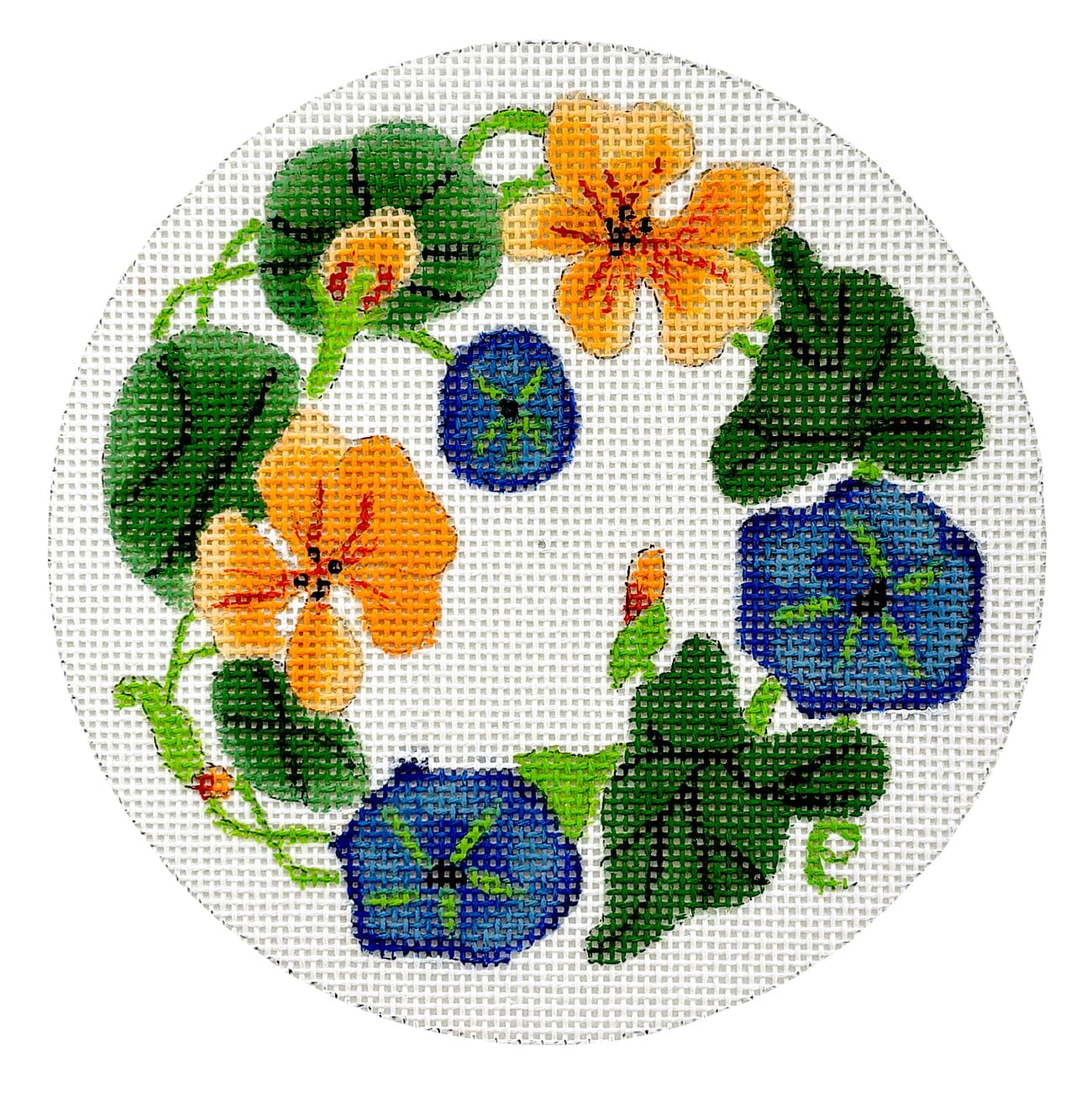 Nasturtiums Round