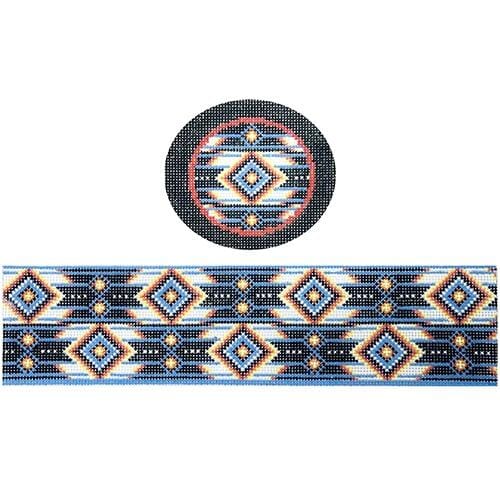 Native Indian hinged box with hardware
