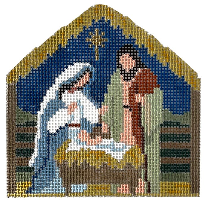 Nativity Stable Ornament