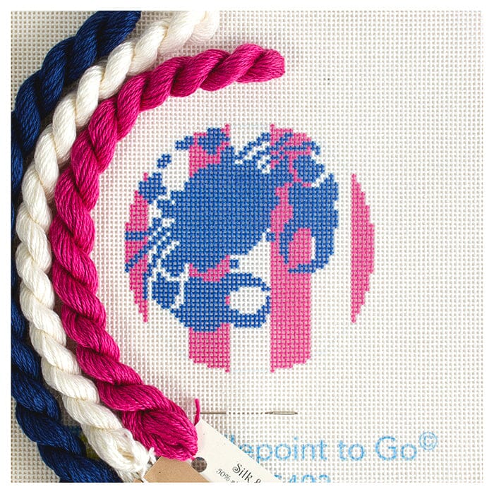 Nautical Baubles - Crab Stencil on Pink Kit - Image 2