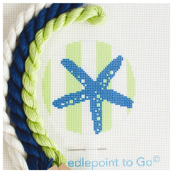 Nautical Baubles - Starfish Stencil on Lime Kit - Image 2